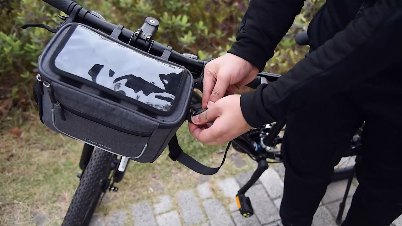 Sacoche de guidon étanche et compacte Zéfal Z Adventure F2 noire 2.5L